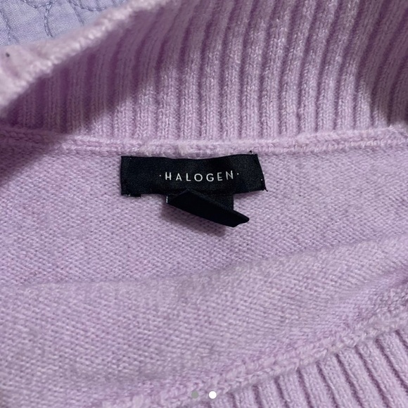 Lavender Halogen Boatneck Sweater - Picture 2 of 2